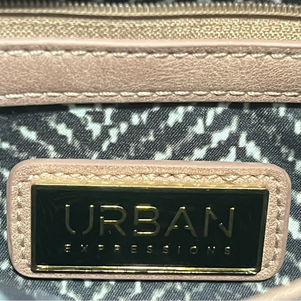 Urban Expressions women’s dusty pink saddle bag boho - Picture 5 of 13